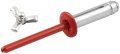 Allstar All18081 Sm Hd Rivet 250pk Red Flange Type 