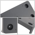 Auto Dynasty Gm1068205 Factory Style Front License Plate Mounting Bracket Compatible With Cadillac Escalade Esv 2nd Design