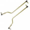 Caltric Left And Right Drag Link Compatible With John Deere 102 105 115 125 135 145 155c 190c