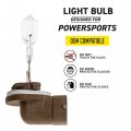 Niche 894 Headlight Bulb For 2013-2017 Yamaha Srx120 Snowmobiles Low Beam Warm White Light 2 Pack