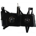 Gmc Canyon Headlight Assembly 2004 2012 Driver Side Black Fits Gm2502234 20766569 Halogen Lamp With Clear Lens And Waterproof 