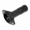 Engine Coolant Thermostat Housing For Volkswagen Golf 1999 2006 Plastic Natural Finish Straight Neck 2 Mounting Holes Replaces 