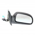 Passenger Side Door Mirror For Chevy Trailblazer 2002 To 2009 Power Heated Type 1 Textured Black Replacement 15789783 Gm1321322 