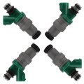 Fuel Injector 4 Pcs 2 Holes Replacement Injectors Engine Part Fit For 1996999 Toyota Paseo 1 5l 1995-1998 Tercel 1