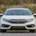G-plus Factory Style Gloss Front Upper Bumper Grille Hood Compatible With Civic 16-18 I Chromei