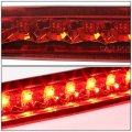Led High Mount Red Housing 3rd Third Rear Tail Brake Light Stop Lamp Compatible With Ford Mustang 05-09