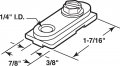 Prime-line N 6714 Bi-fold Closet Door Pivot Bracket 2 Pack