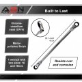 Abn Ratcheting Wrench 16 And 18mm Ratchet Tool Double End Flex Head Replacement For Metric Set
