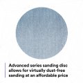 3m Xtract Net Disc 310w 150 6 In Die 600z Pack Of 50 Hook And Loop Sanding Discs Virtually Dust-free Value Option For Metal