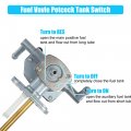 Uxcell Motorcycle Fuel Valve Petcock Gas Tank Switch Fit For Suzuki Quadsport Z400 Ltz400 2x4 2003-2007