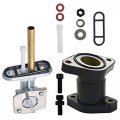 Carburetor Intake Fuel Petcock Kit Replacement For 1987-1998 Yamaha Big Bear 350 Yfm 