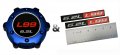 Combo A L99 6 2l Blue Oil Cap In Billet Aluminum 2 X Pair Set Red Black Liter Real Engine Hood Emblem Badge Nameplate Crate For