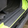 Rubberized Door Entry Protection Jeep Wrangler Jk Fits 2 And 4 Models 2007-2016 