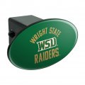 Wright State Raiders Oval Tow Trailer Hitch Cover Plug Insert