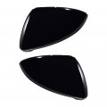 Astra Depot Left Right Glossy Black Side Mirror Cover Caps Compatible With 2013-2018 Volkswagen Golf Mk7 5 Gti Hatchback Estate