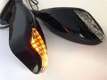 Hongk- Turn Signal Yellow Led Lights Mirrors Compatible With Cbr Suzuki Gsxr Tl1000r B01c0sv3pa