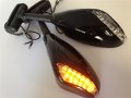 Hongk- Turn Signal Yellow Led Lights Mirrors Compatible With Cbr Suzuki Gsxr Tl1000r B01c0sv3pa