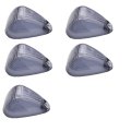 5pcs Smoke Cab Marker Covers Lens Ford F250 F350 Super Duty Roof Clearance Running Light For F450 F550 F650 F750 And E Series 