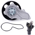Engine Coolant Thermostat Housing Assembly For 19200 Pna 003 2006 2007 Honda Accord 2 4l Upgraded Aluminum Design 