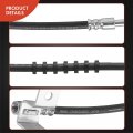 A-premium Front Passenger Side Brake Hydraulic Hose Compatible With Select Dodge Models Ram 1500 2000 2001 2500 Rwd Only