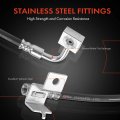 A-premium Front Passenger Side Brake Hydraulic Hose Compatible With Select Dodge Models Ram 1500 2000 2001 2500 Rwd Only