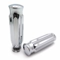 Httmt 7 8 Handle Bar Hand Grips Compatible With Motorcycle Suzuk Kawasak Yamah Hond 22mm Chrome