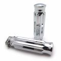 Httmt 7 8 Handle Bar Hand Grips Compatible With Motorcycle Suzuk Kawasak Yamah Hond 22mm Chrome