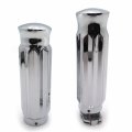 Httmt 7 8 Handle Bar Hand Grips Compatible With Motorcycle Suzuk Kawasak Yamah Hond 22mm Chrome