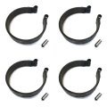 4 Pack In Brake Band With Pin For Mini Bike Minibike Yerf Dog Kartco Go Kart Cart Atv 7 8 Wide Aftermarket Part 