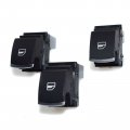 Kison 3pcs Power Window Control Switch Single Button Chrome Passenger For Vw Golf Jetta Mk5 Mk6 Passat Polo Scirocco Cc Tiguan