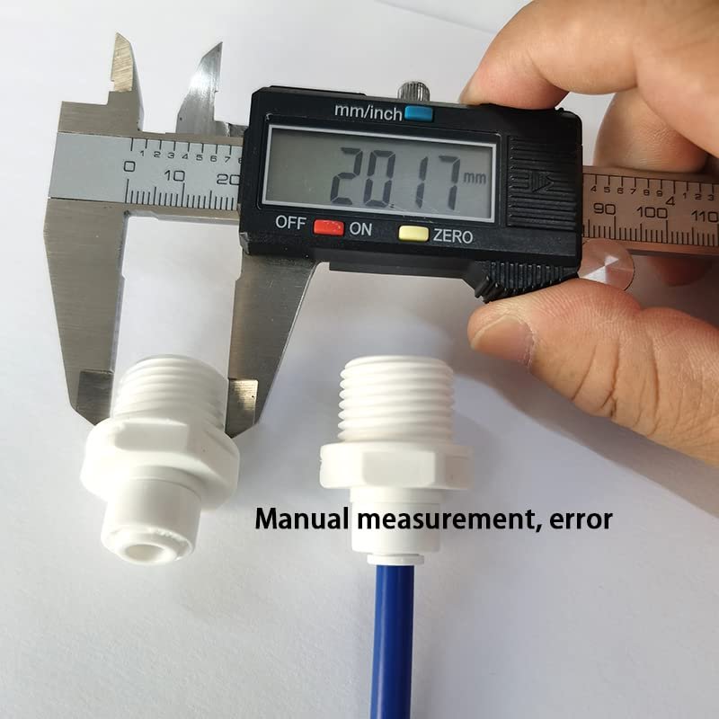 1 2 In Npt Male Thread To 4 Push Fit Tube Quick Connect Fittings For Ro Reverse Osmosis 100 Pack