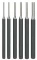 Westward 2aja9 Pin Punch Set 1 8 To 5 16 In 6 Pc 