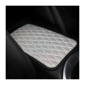 Auceli Car Center Console Pad Shiny Armrest Storage Box Mat Anti-scratch Central Seat Cushion Protector Cover Four Seasons 