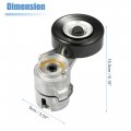 X Autohaux Belt Tensioner Assembly With Pulley Serpentine For Hyundai Santa Fe 2007-2009 Kia Optima Rondo 2008-2010 2 7l