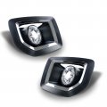 Generic Replacement Fog Lights Fit For 2015 2016 2017 2018 2019 Gmc Sierra 2500hd 3500hd Included Wiring Kits And Switch Clear 