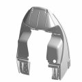 Polaris Snowmobile Nosepan Reflector Gloss Black Genuine Oem Part 5438216-070 Qty 1