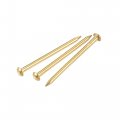 Uxcell Small Tiny Hardware Brass Nails 1 5mmx25mm Dxl For Diy Wooden Boxes Accessories 60pcs