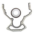 Munirater Rear Main Seal Block Cover Gasket Kit Replacement For Escalade 2002-2011 Tahoe 2002-2013