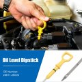 X Autohaux Engine Oil Level Indicator Dipstick For Kia Rio 2006-2011 Rio5 No 26611-26000 Yellow