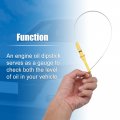 X Autohaux Engine Oil Level Indicator Dipstick For Kia Rio 2006-2011 Rio5 No 26611-26000 Yellow