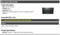 Rear License Plate Bracket Compatible With 1965-1967 Chevy Impala Excludes Wagon