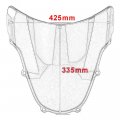 Motorcycle Windshield Windscreen Wind Deflectors Motorbike Screen For Suzuki Gsxr 600 750 00-03 Gsxr1000 2000-2002 Chrome