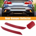 X Autohaux Pair Rear Bumper Reflector Strip Cover Left Right Side 63147301187 63147301188 For Bmw 430i 440i 2017-2020