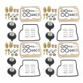 Cicitree 4 X Carburetor Maintenance Jet Repair Kits Air Cut Off Valve Compatible For Suzuki Vs800gl Vz800 Vs1400