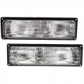 Chevy C1500 C2500 C3500 Parking Signal Light Unit 2010 Pair Driver And Passenger Side For Gm2520128  