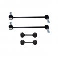 Front And Rear Sway Bar Links 4 Piece Suspension Kit For Chrysler Town Country 1996 2007 Voyager 2000 2003 Dodge Caravan Grand 