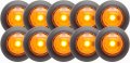 Optronics 10 Pack 3 4 Amber Led Non Directional Marker Light Mcl10akb Grommet