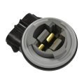 Tail Light Socket For Mercury Grand Marquis 1995 1996 Black Plastic With Metal Contact Blade Terminal Oval Connector 88860591 