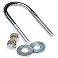 Tie Down Engineering 86216 Zinc-plated Round U-bolt 3 8 -16 Diameter X 1-3 4 Width 4-13 16 Depth 