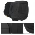 Seat Cover Replacement For F250 F350 F450 F550 Lariat 2011 2016 Black Artificial Leather Front Driver And Passenger Side Bottom